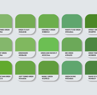 Applied Digital Marketing Green Matters Pantones